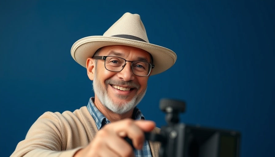 Man discussing succeeding in healthcare in Costa Rica with a smile.
