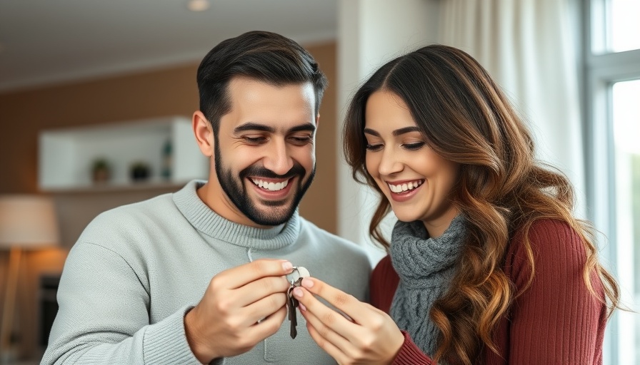 Couple examining keys symbolizing rental income tax in Costa Rica.