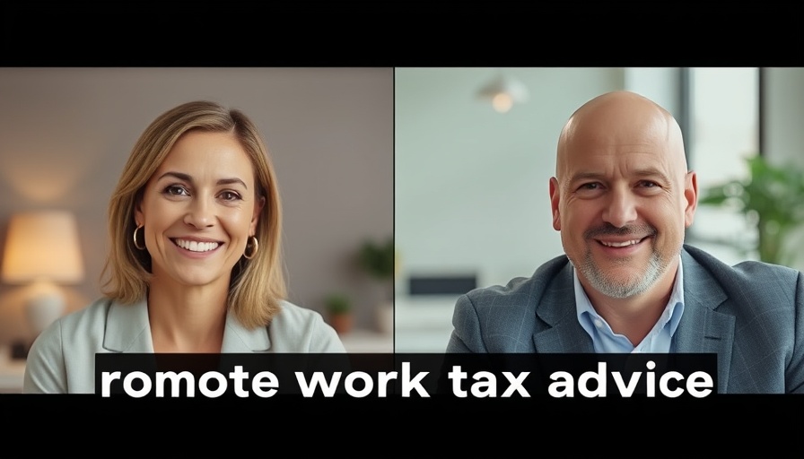 US Taxes While Working Remotely Abroad discussion featuring two individuals.