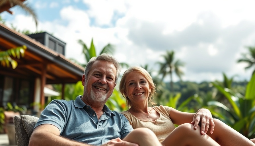 Couple enjoying life in Costa Rica surrounded by lush greenery
