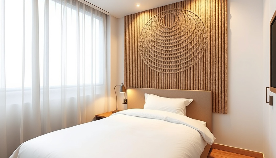 Affordable Costa Rica hotel room with minimalist design.