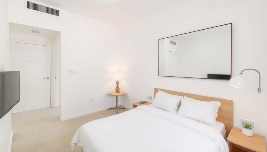 Budget-friendly Costa Rica hotel room with simple decor.