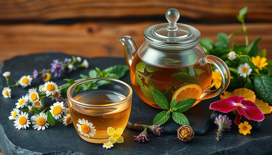 Best teas for PCOS - assortment of herbal teas beautifully arranged.