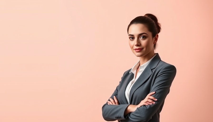 Confident professional woman with text on green tea extract side effects.