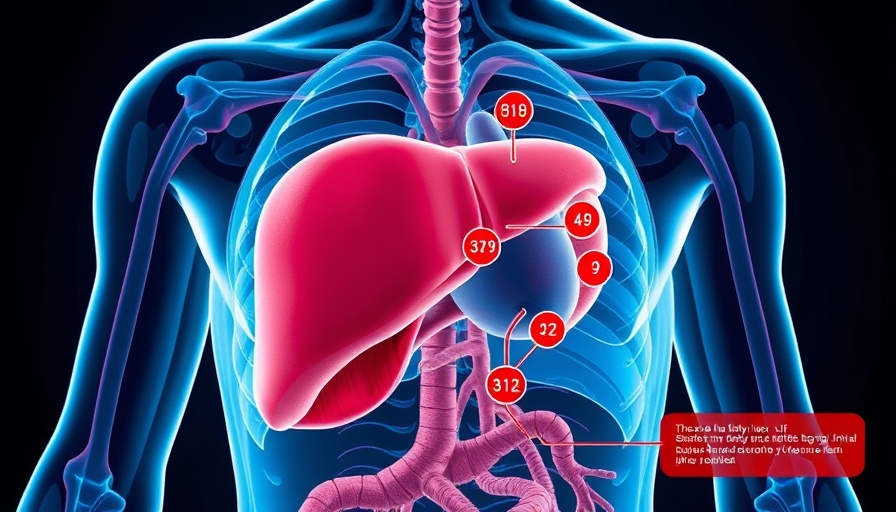 Illustration of fatty liver focused on 12 steps to cure fatty liver.