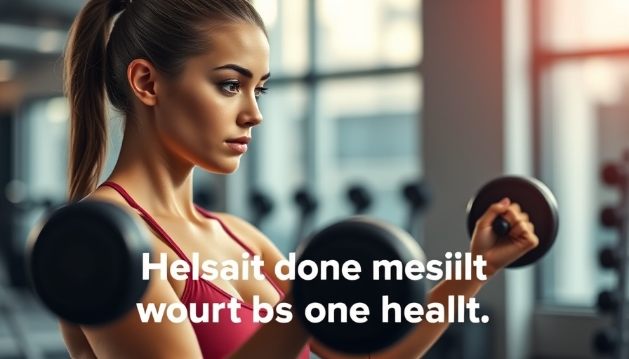 Foods to Stop Eating for a Healthier Life: Woman exercising with motivational text overlay.
