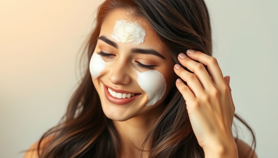 Get Thick Healthy Hair Naturally - Woman applying hair mask.