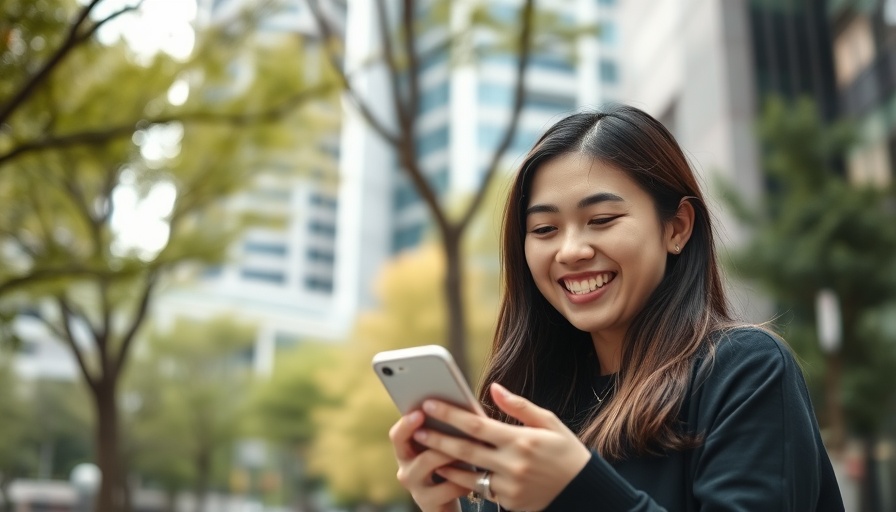 Young woman enjoys best online shopping experience in Qatar.