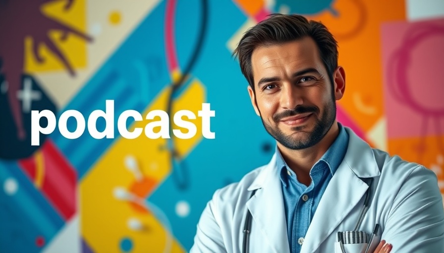 Osteoporosis and bone health podcast thumbnail with medical expert.