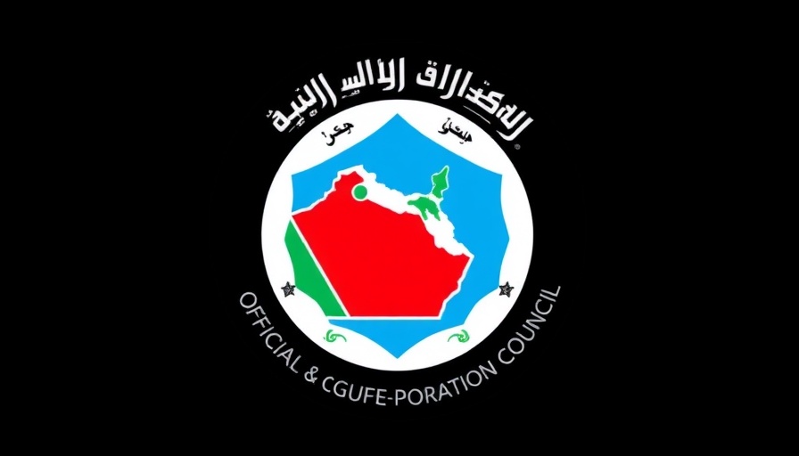 Gulf Cooperation Council emblem related to Qatar US peace agreement Rwanda DRC.