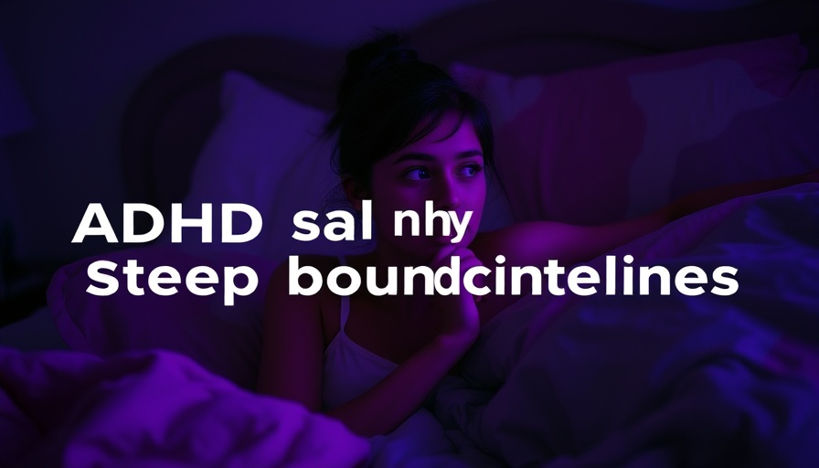 Young woman contemplates ADHD boundaries in bed.