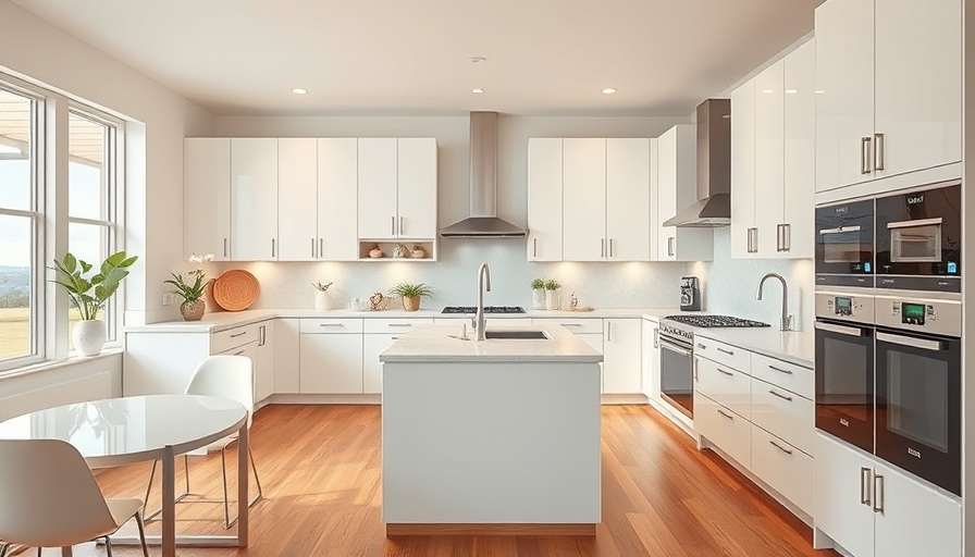 Elegant kitchen staging to sell your home faster.