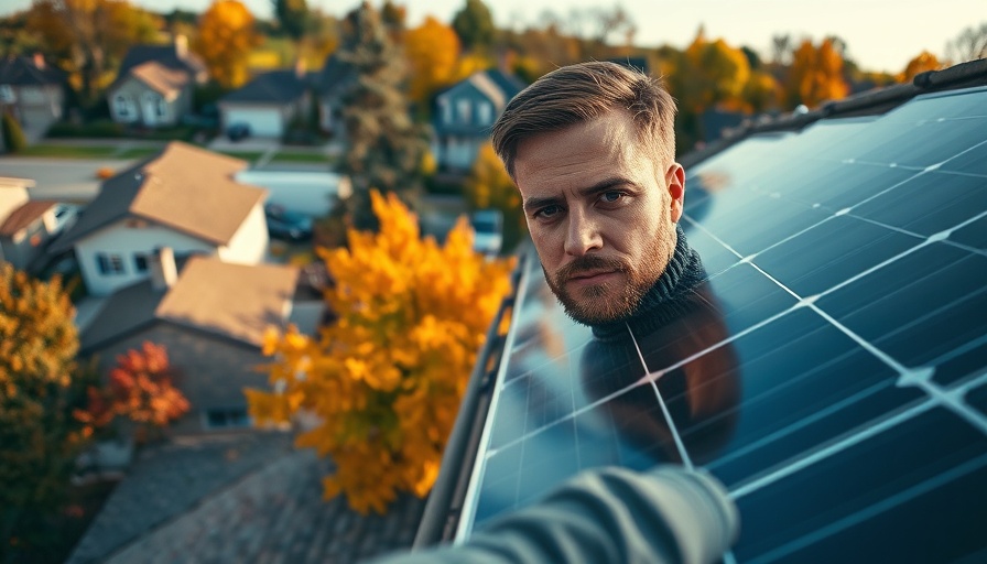 DIY Roof Solutions: Person installing rooftop panels.