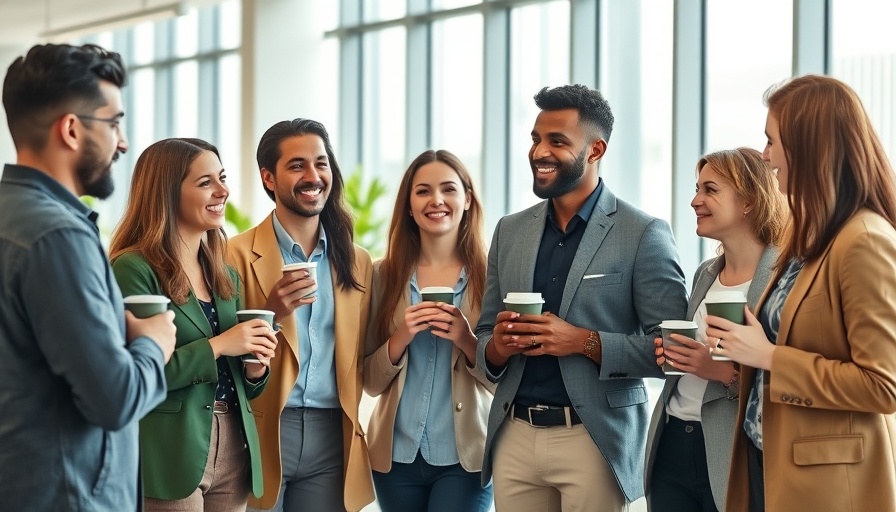 Professionals discussing ADHD and slow processing in a bright office.