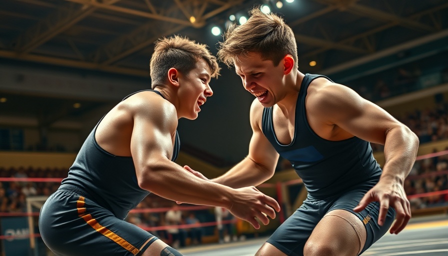 Ismail Kanev U20 World Championships wrestling action