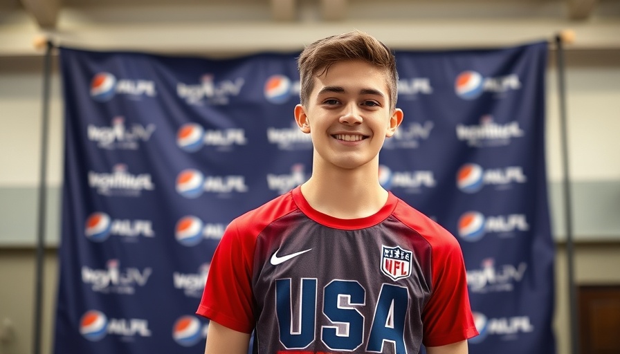 Max McEnelly smiles confidently after U20 gold medal win.