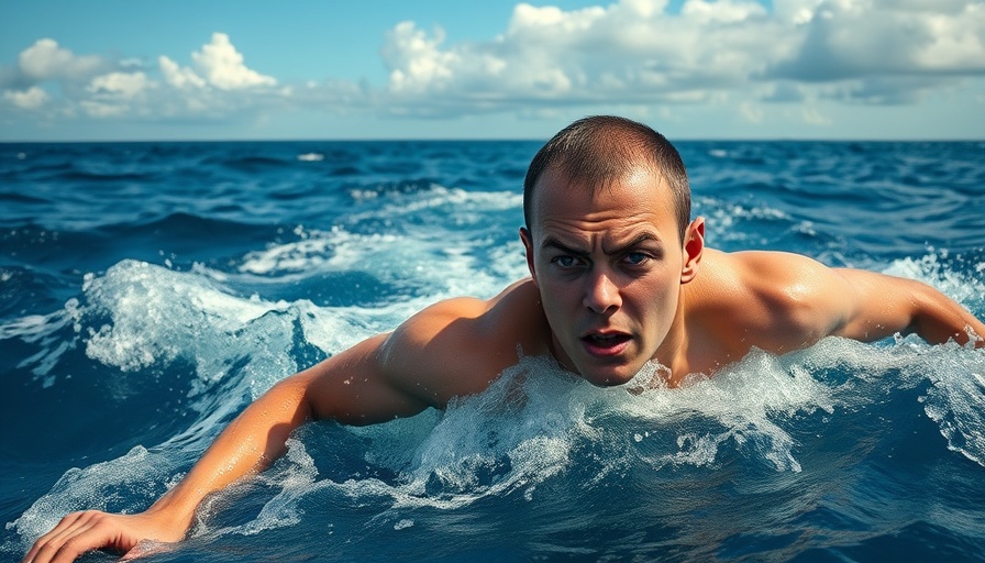 Determined swimmer inspiring English Channel success stories.