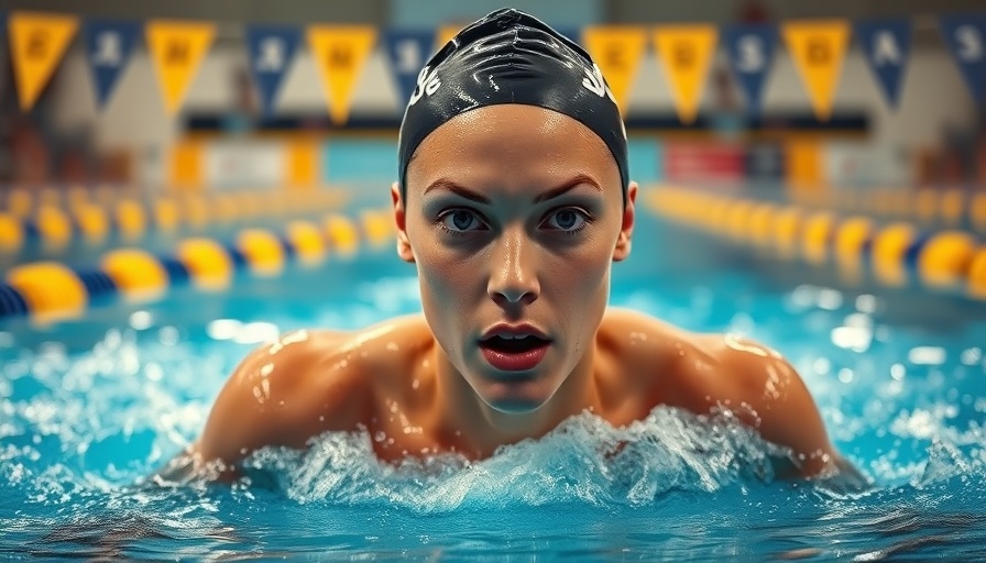 Female swimmer demonstrates U.S. Women's 200 Backstroke Excellence.