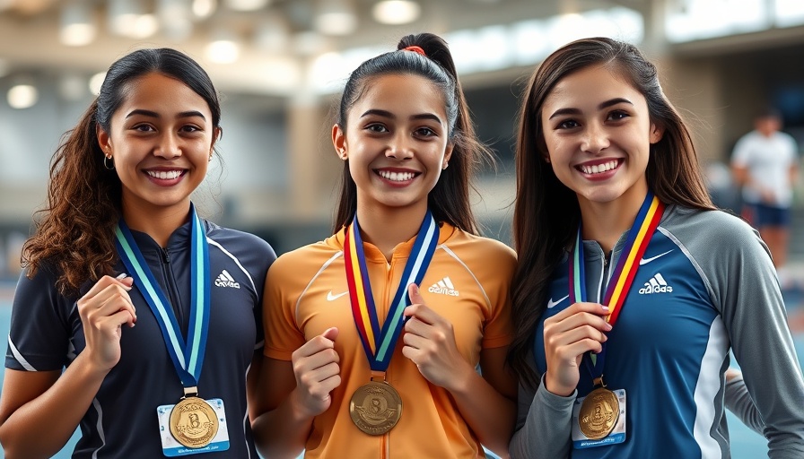 2025 Junior Pan American Games Results, athletes displaying medals.