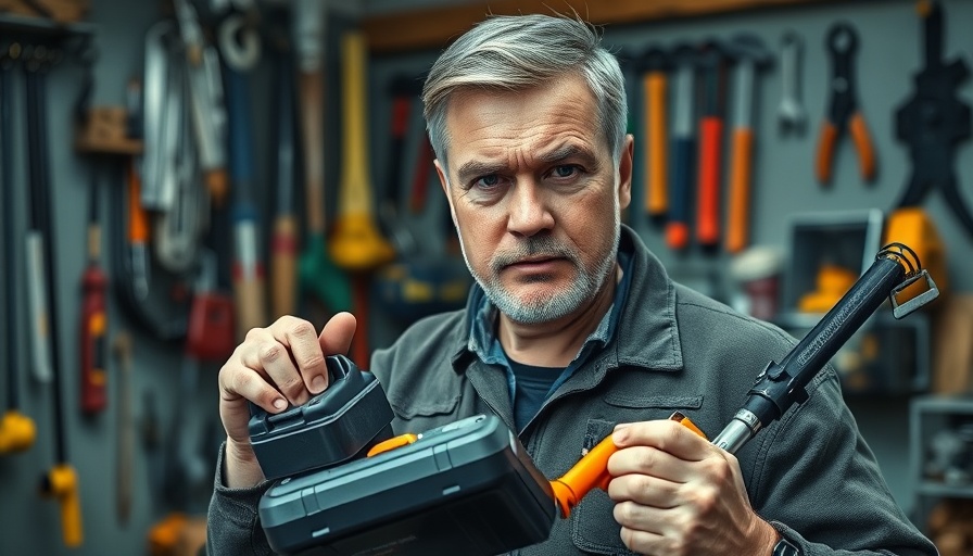 Concerned man warns about lightweight cordless strimmer scam.