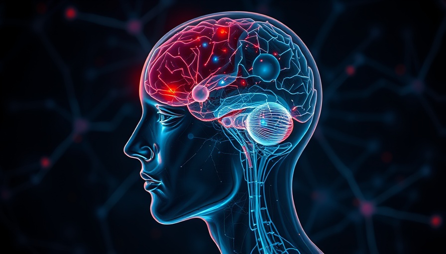 Futuristic brain science imagery illustrating neural activity.