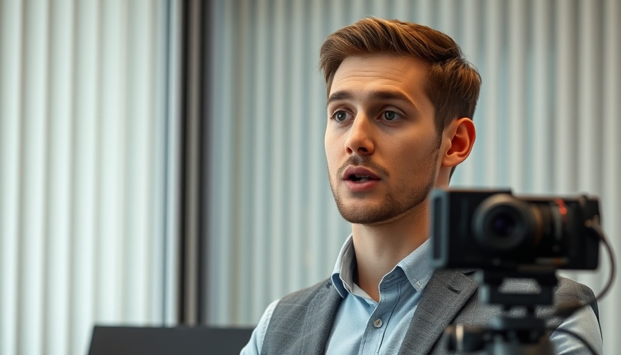 Young professional discusses Thailand tax update for expats in an office setting.