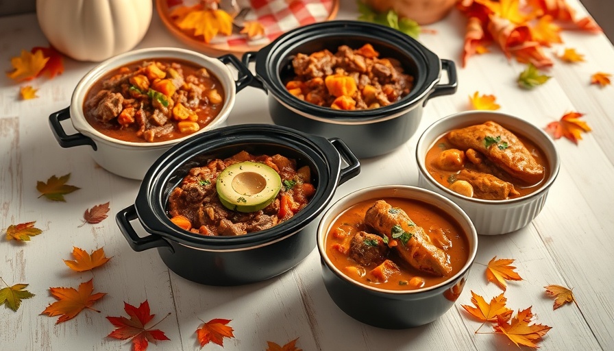 Delicious fall crockpot recipes with beef stew, chili, and curry.