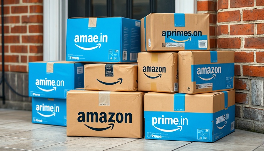 Amazon Prime packages on a doorstep illustrating account sharing limits.
