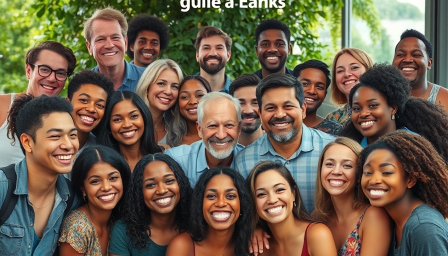 Collage of diverse individuals smiling, representing workout strategies for busy parents.