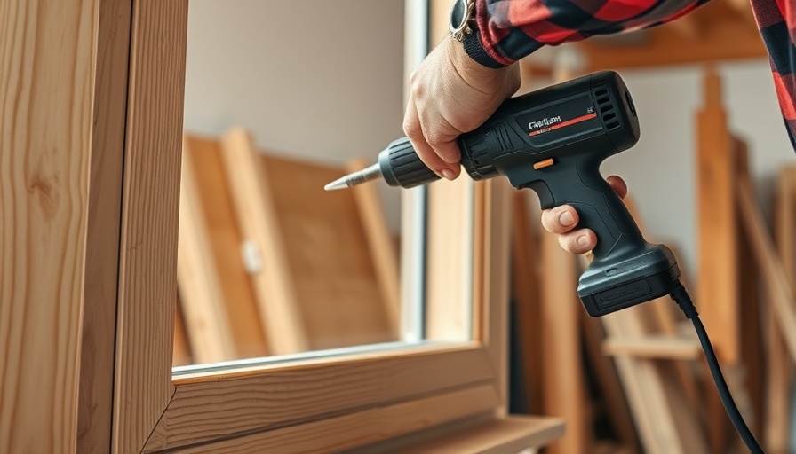 DIY window build with drill and wooden frame for $15.