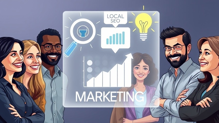 Diverse business owners discussing digital marketing strategies with holographic visuals.