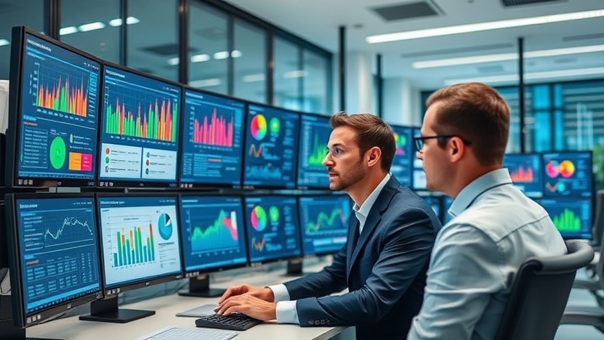 Business person analyzing colorful data charts and algorithm flowcharts for algorithm optimization.