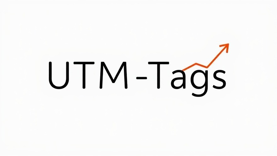 UTM Tags represented with an arrow pointing to a graph