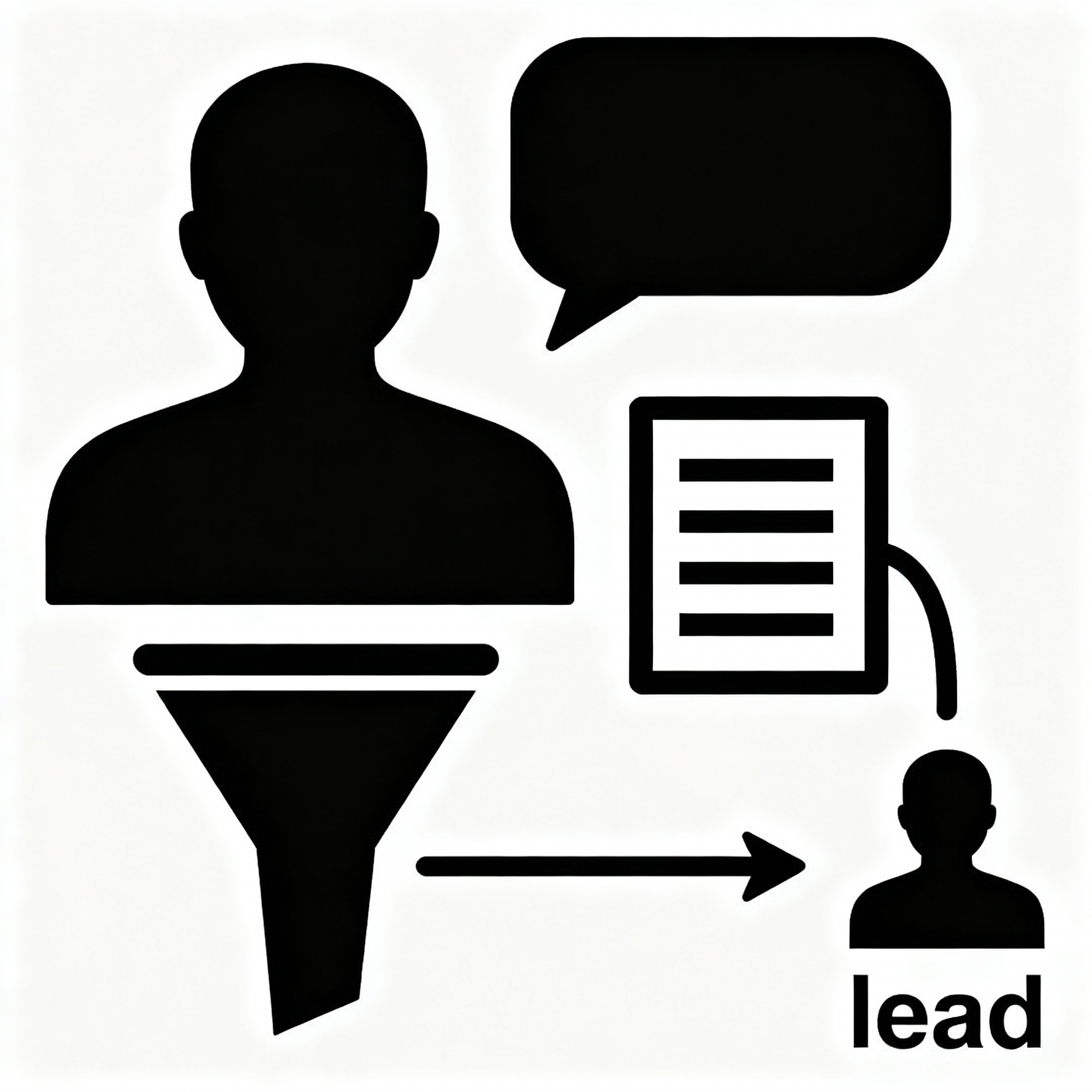 Track every visitor's behavior and engagement. Coverts anonymous traffic into real leads through automated forms, chat and retargeting funnels.