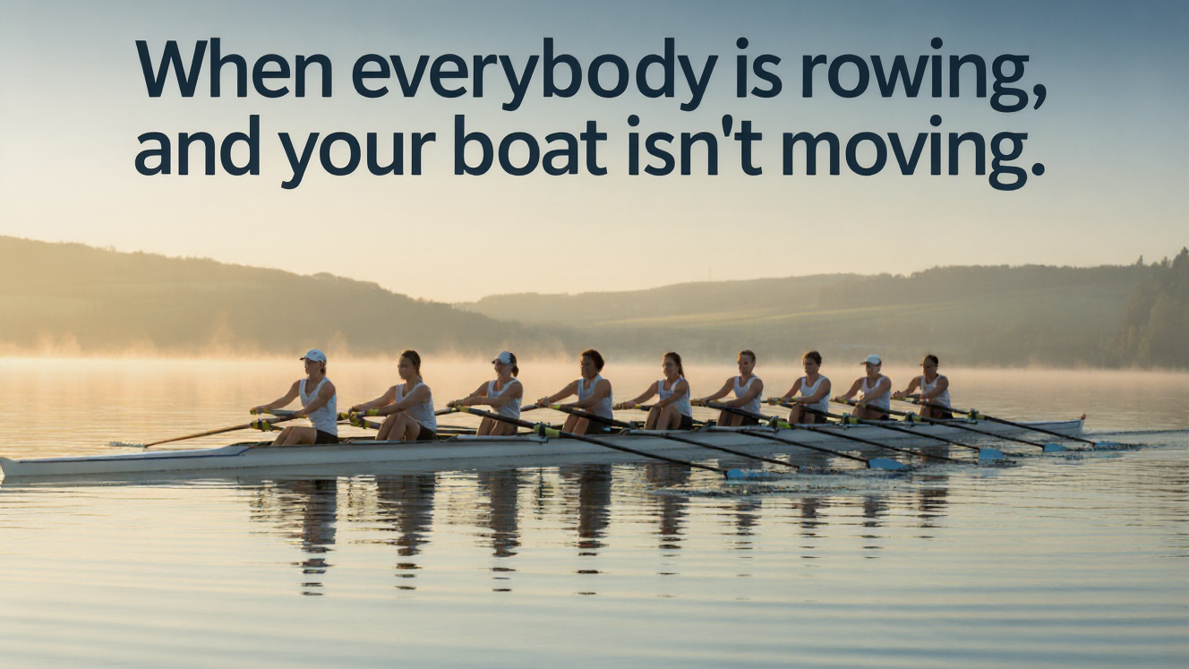 all working together for a common goal