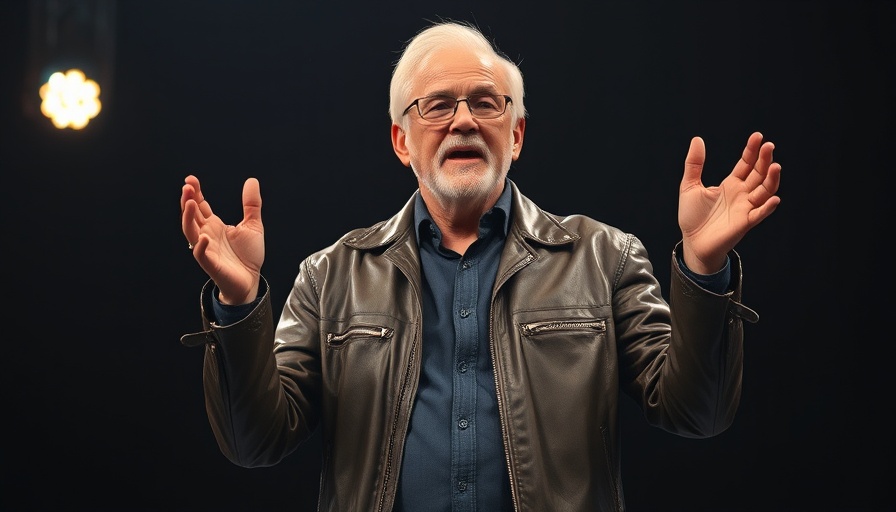 Nvidia GTC 2025 keynote speaker presenting in a leather jacket.