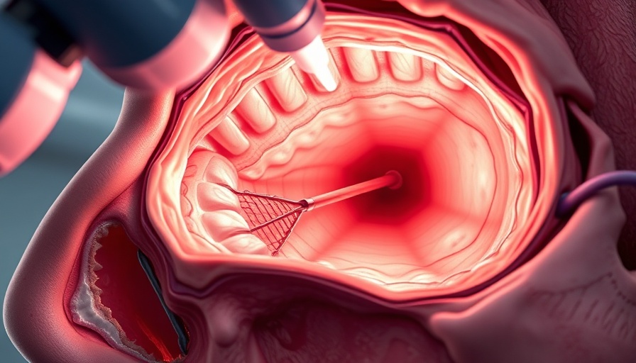 Medical illustration of mucosal adhesion post maxillary sinus procedure.