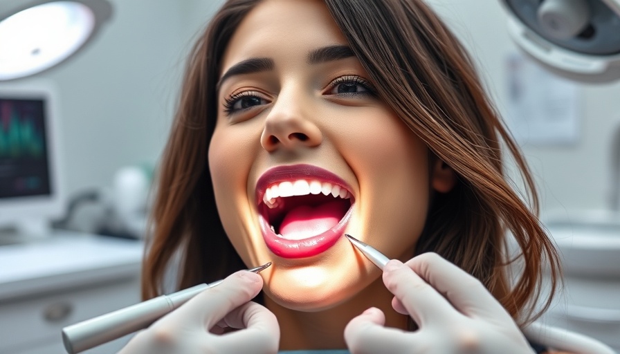 Dental examination in progress, Filling vs. Crown for Tooth Restoration