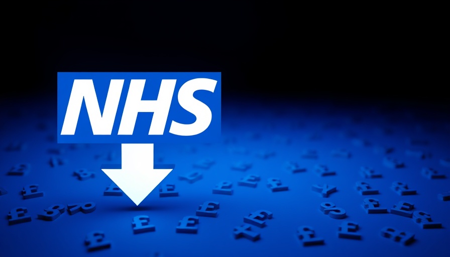 NHS Dental Charges Rise symbolized by downward arrow, blue theme.