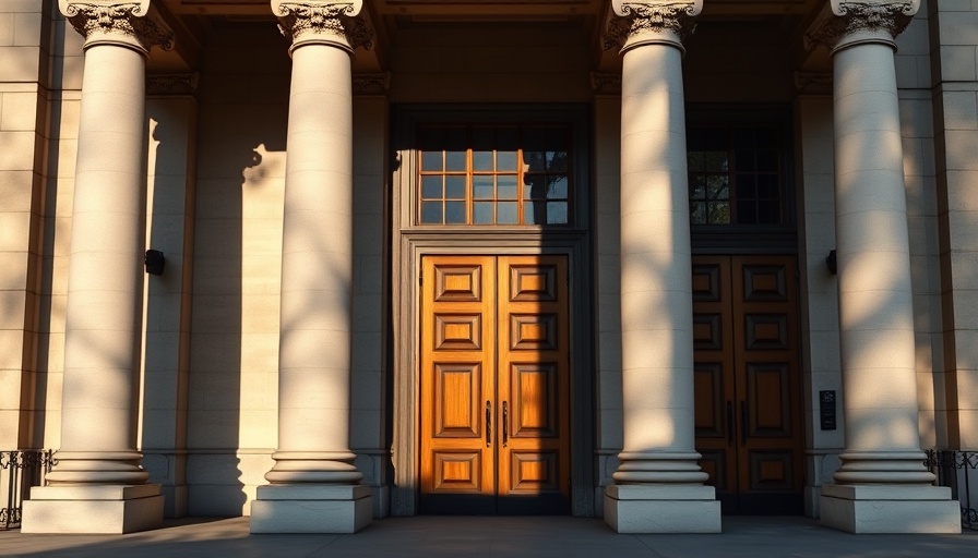 HM Treasury entrance depicting potential dental cuts impact
