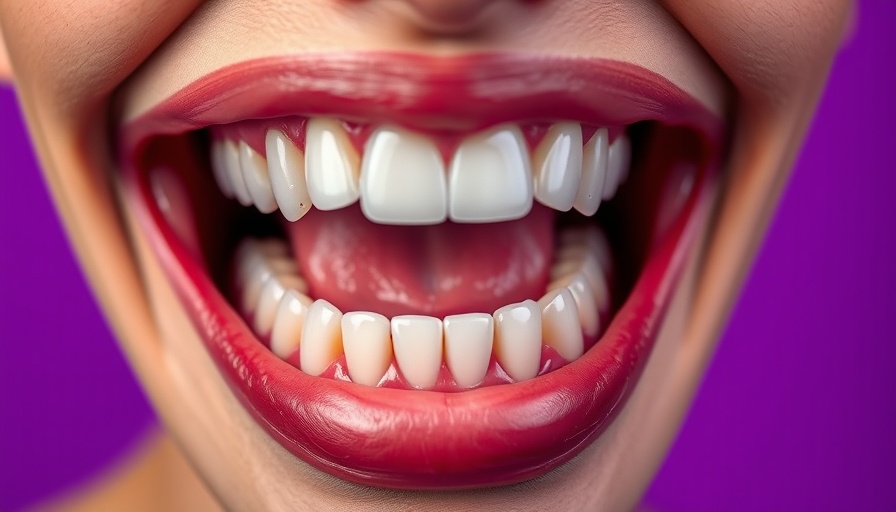 Benefits of Dental Implants shown in before and after images of dental transformation.