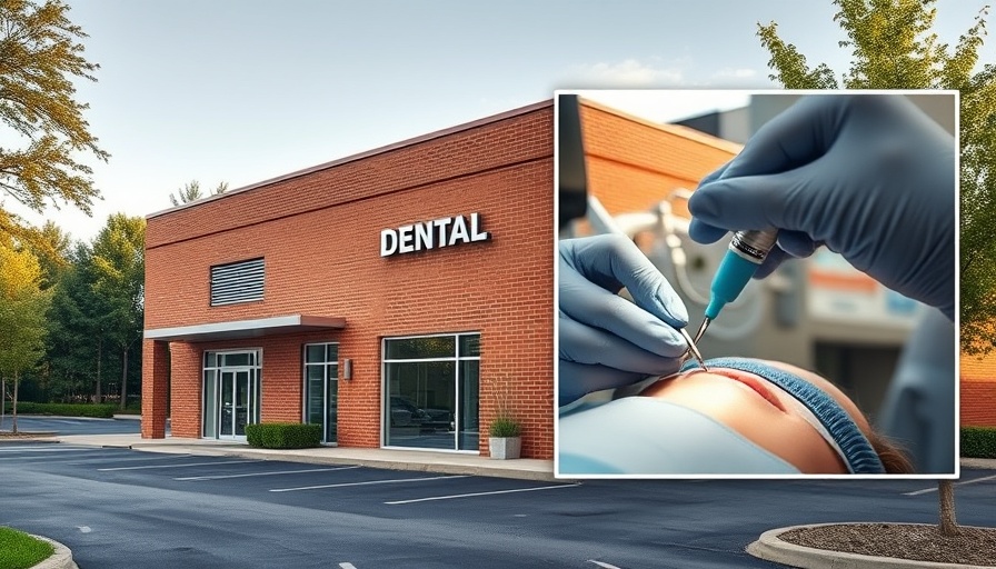 NHS dental appointments Somerset building and dental checkup inset