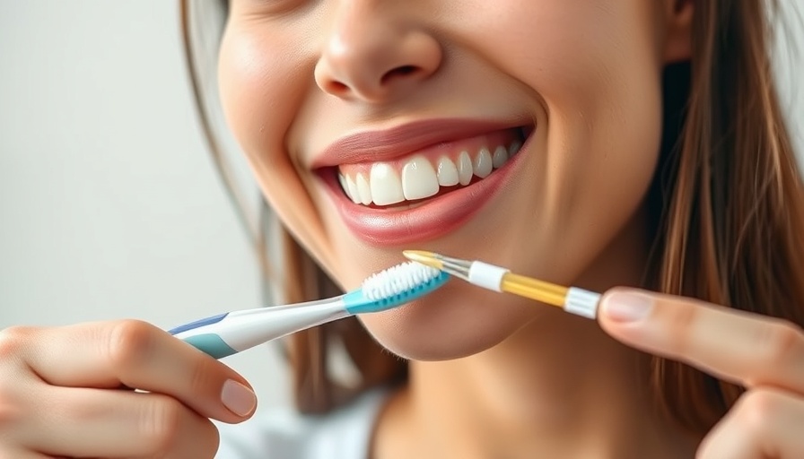 Smiling young woman brushing teeth, does toothpaste matter?