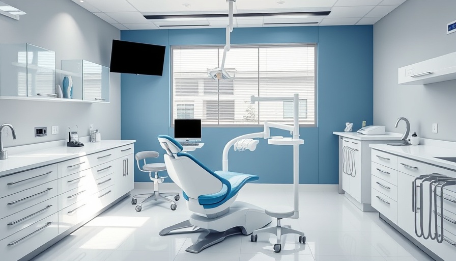 Modern, inviting dental clinic environment in Glasgow, newly sold.