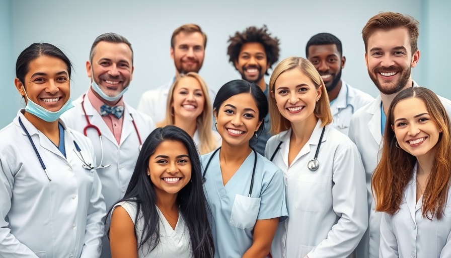 Diverse dental team focused on transforming care for vulnerable communities.