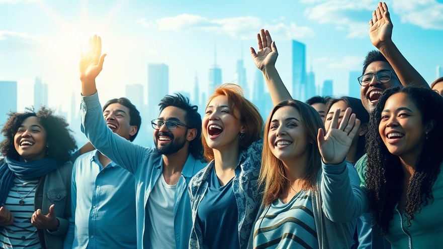 Celebrating innovative franchises with AGI technology in a futuristic city.
