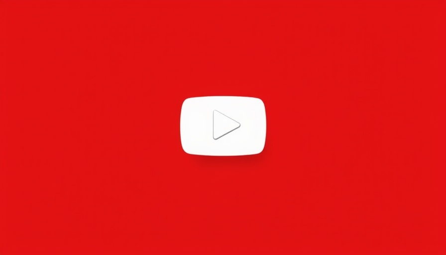 YouTube play icon on red background related to Jerome Powell Rate Cuts