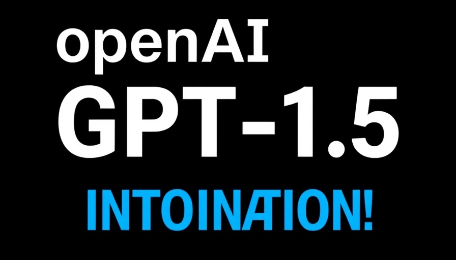 AI in Franchising: OpenAI's GPT-5 announcement poster with bold text.