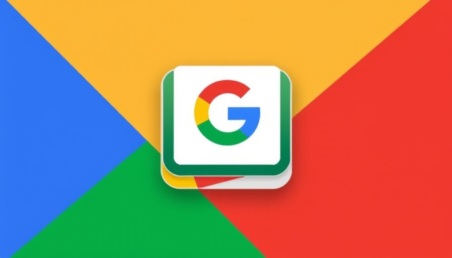 Google News icon with layered cards and bold 'G'.