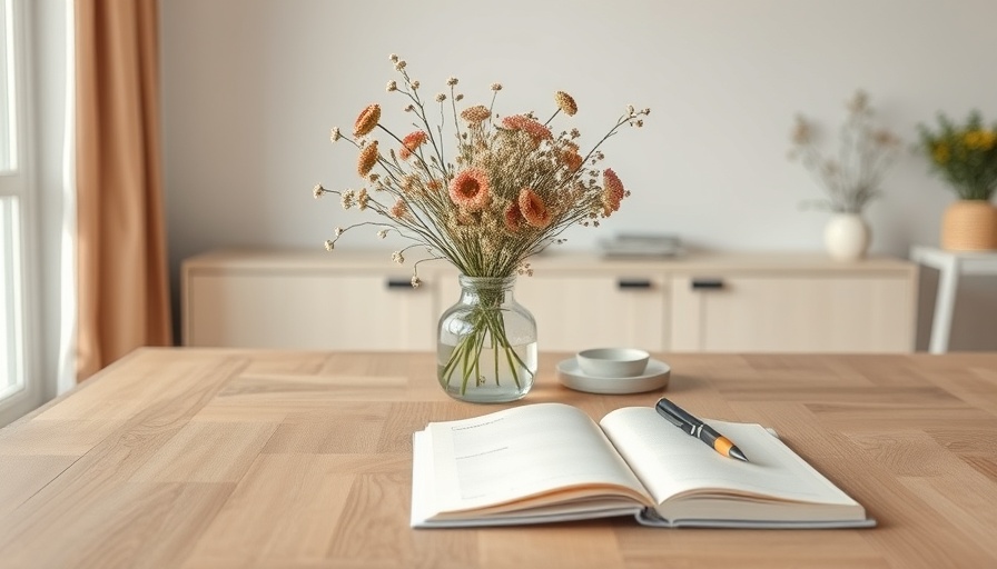 Benefits of Morning Pages writing practice on a rustic table.